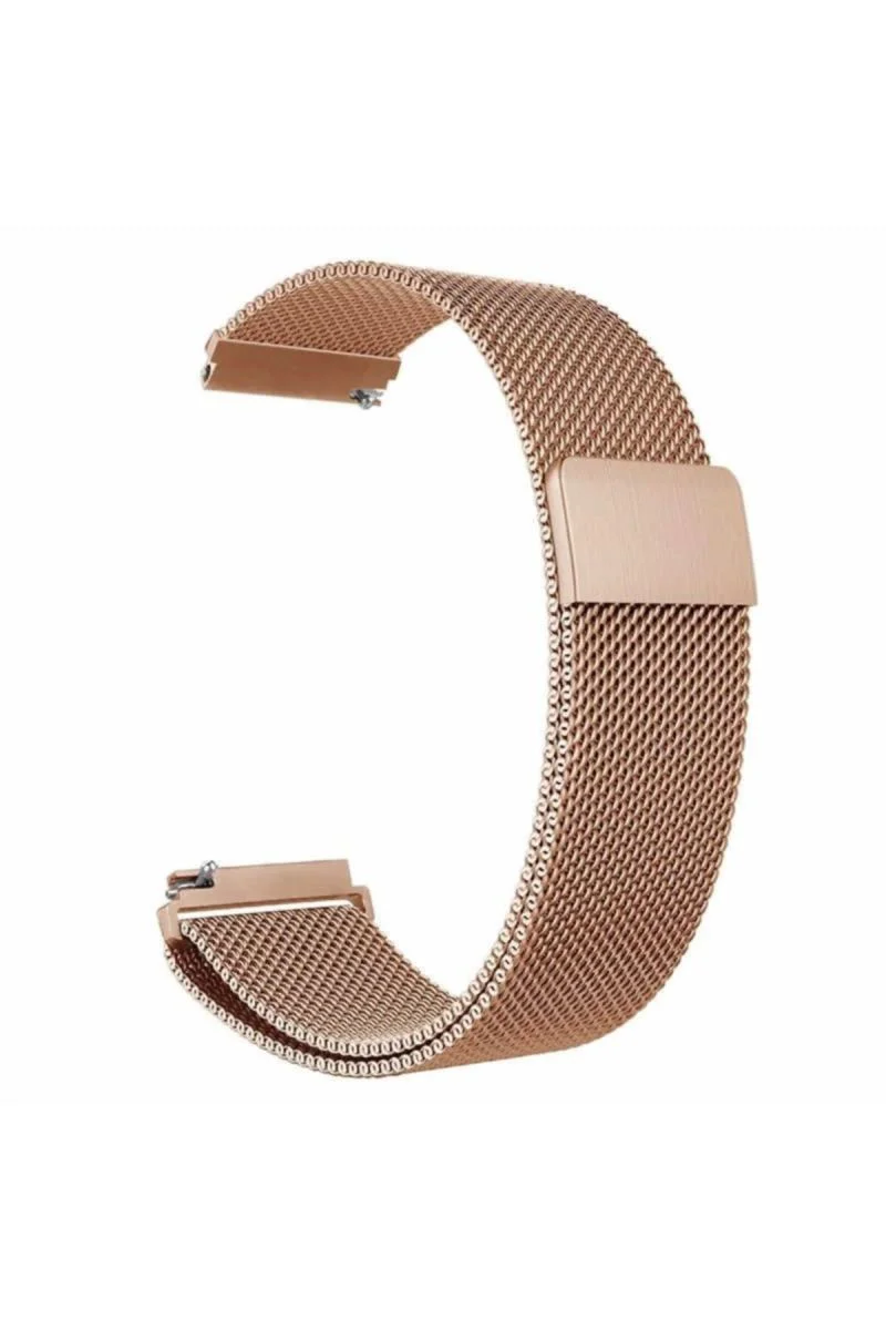 Samsung Galaxy Active 2 ile Uyumlu Hasır Metal Kordon - 44mm Mıknatıslı Ayarlanabilir Örgü Tasarım Fiyatı, Yorumları ve Özellikleri