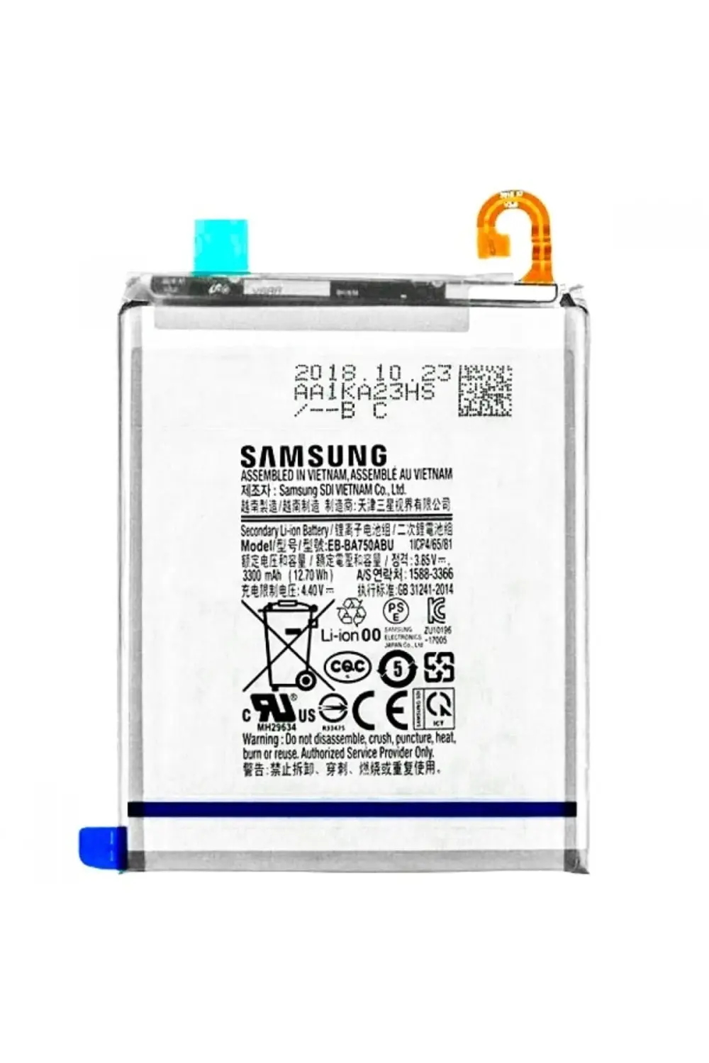 Samsung Galaxy EB-BA750ABU M10S M107S Pil Batarya