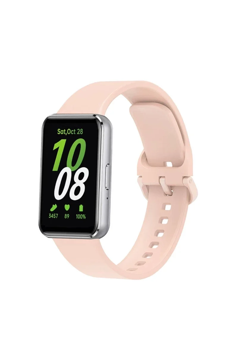 Samsung Galaxy Fit 3 Klasik Kordon - Pudra