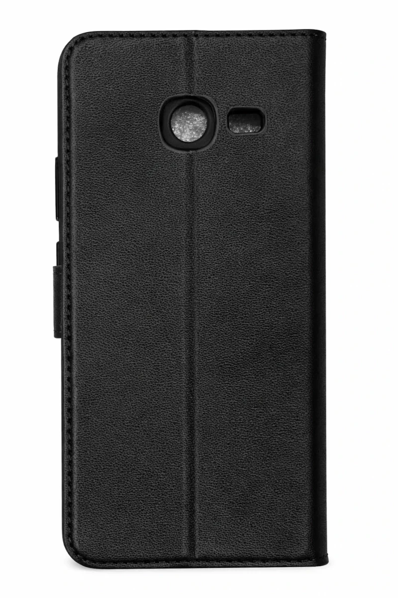 Samsung Galaxy J4 Plus Trend S Plus Kapaklı Kılıf - Siyah Samsung Galaxy J4 Plus Trend S Plus Kapaklı Kılıf - Siyah