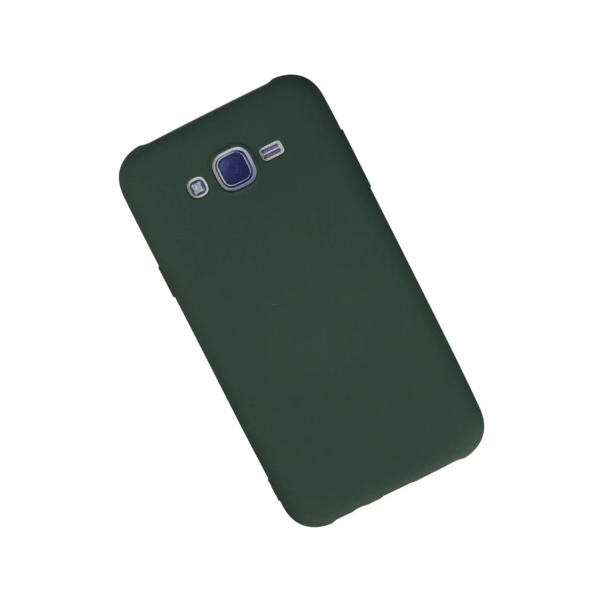 Samsung Galaxy J7 ile Uyumlu Nano İçi Kadife Silikon Kılıf - Koyu Yeşil Fiyatı, Yorumları ve Özellikleri