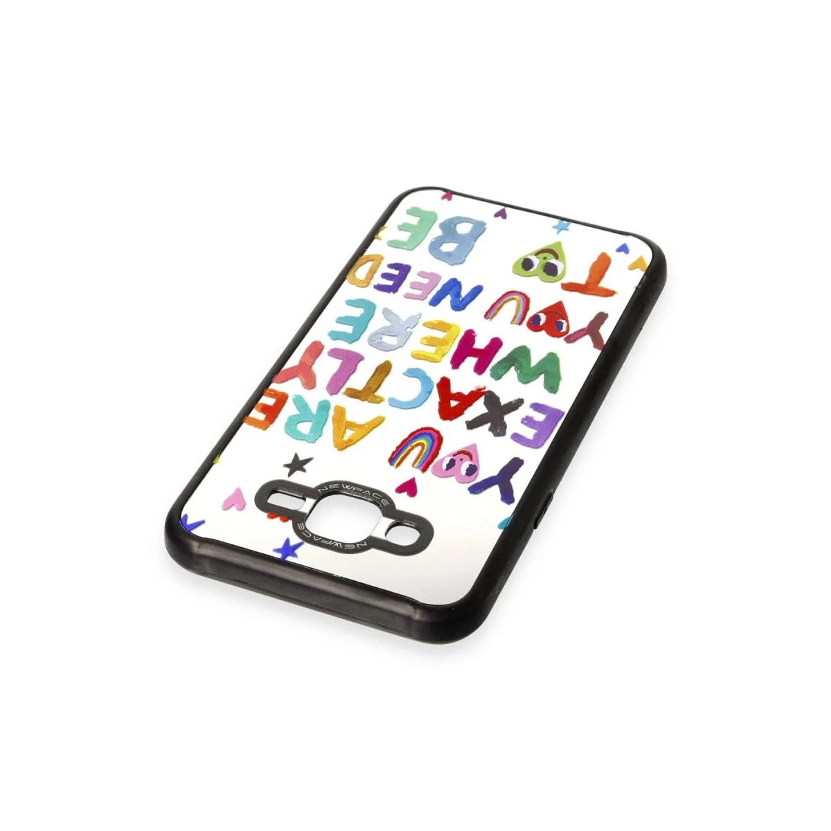 Samsung Galaxy J7 ile Uyumlu Mirror Desenli Kapak Kılıf - Parlak Arka Yüzeyli Şık Koruma