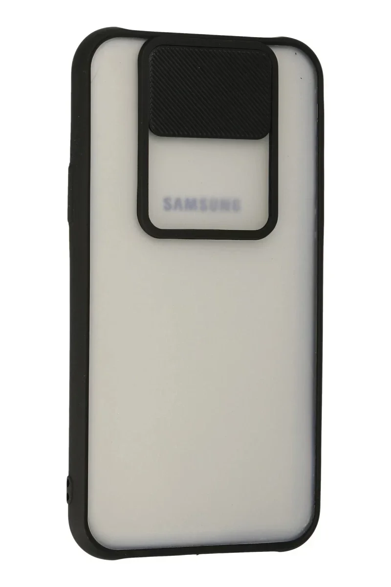 Samsung Galaxy J7 Kılıf Palm Buzlu Kamera Sürgülü Silikon - Siyah Samsung Galaxy J7 Kılıf Palm Buzlu Kamera Sürgülü Silikon - Siyah