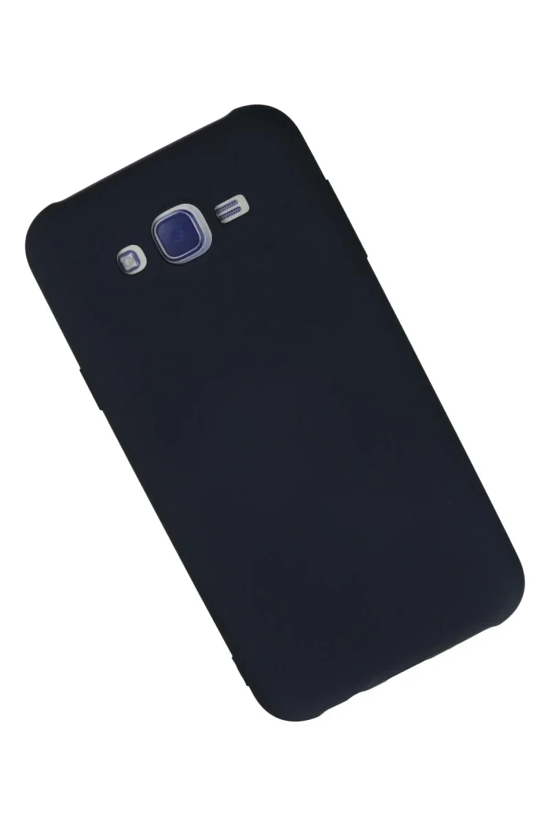 Samsung Galaxy J7 Kılıf Nano içi Kadife Silikon - Lacivert Samsung Galaxy J7 Kılıf Nano içi Kadife Silikon - Lacivert