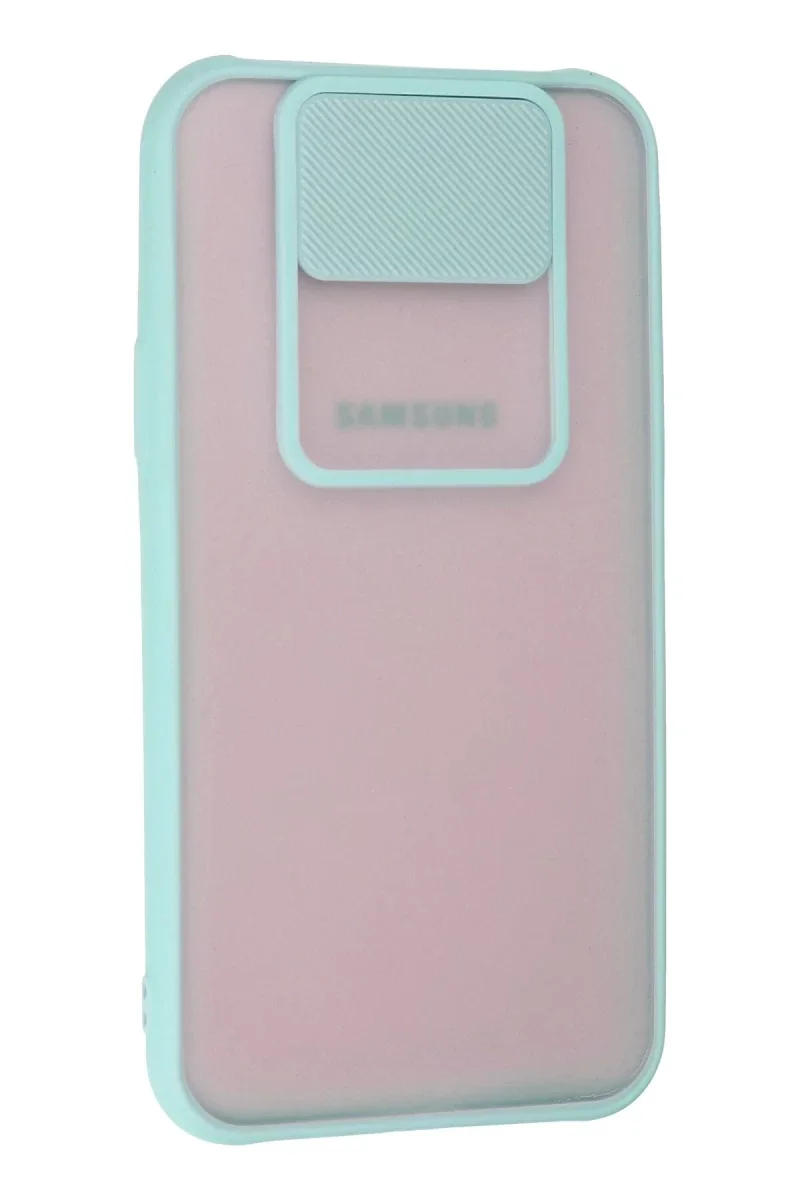 Samsung Galaxy J7 Kılıf Palm Buzlu Kamera Sürgülü Silikon - Turkuaz Samsung Galaxy J7 Kılıf Palm Buzlu Kamera Sürgülü Silikon - Turkuaz