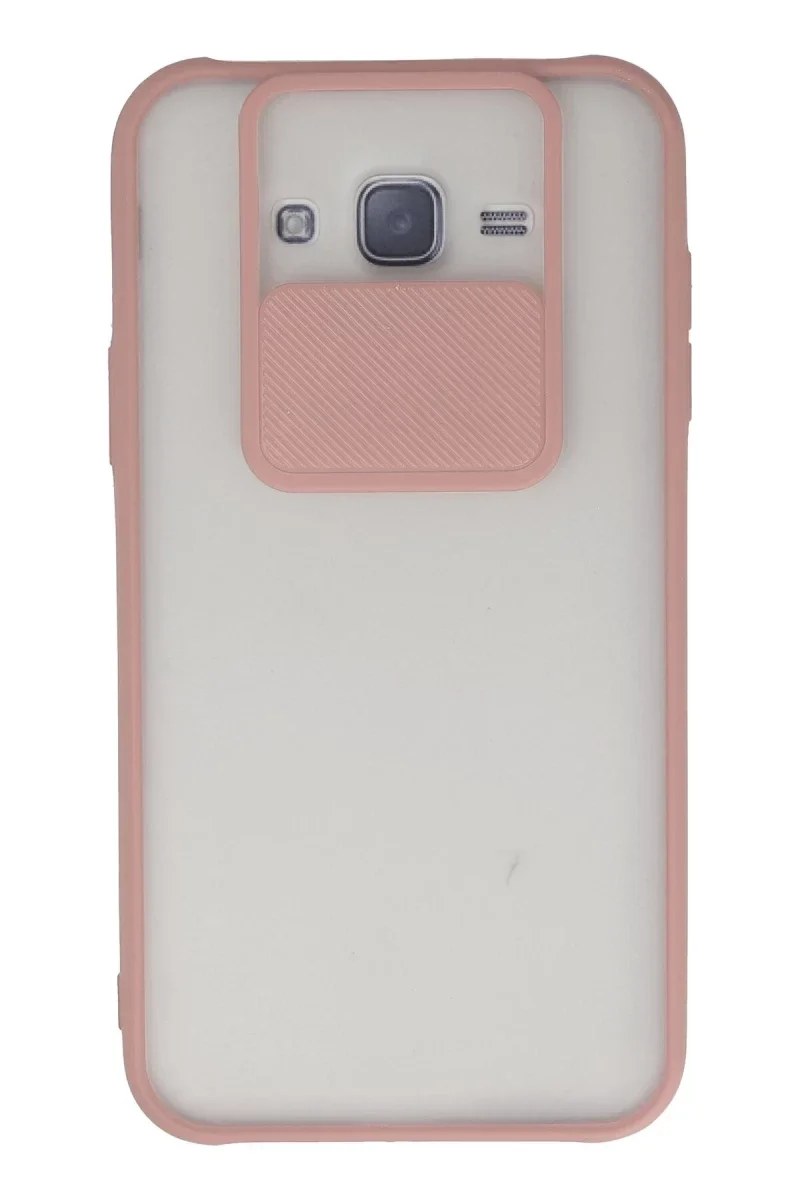 Samsung Galaxy J7 Kılıf Palm Buzlu Kamera Sürgülü Silikon - Pembe Fiyatı, Yorumları ve Özellikleri