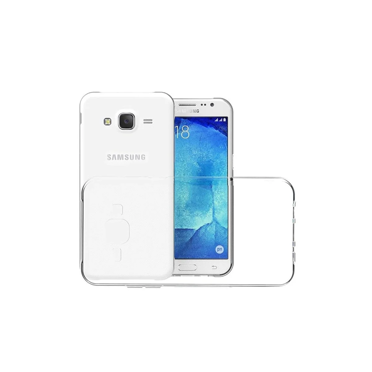 Samsung Galaxy J7 Kılıf Lüx Şeffaf Silikon Samsung Galaxy J7 Kılıf Lüx Şeffaf Silikon