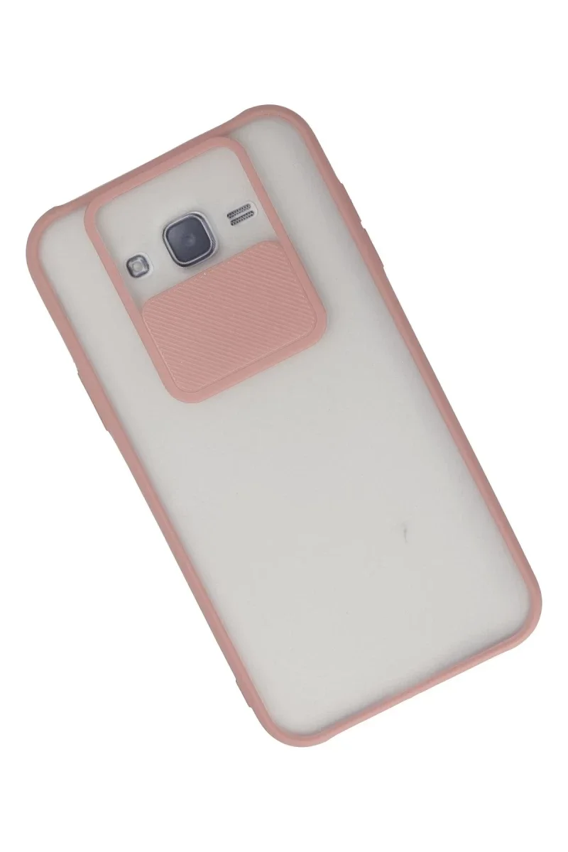 Samsung Galaxy J7 Kılıf Palm Buzlu Kamera Sürgülü Silikon - Pembe Fiyatı, Yorumları ve Özellikleri