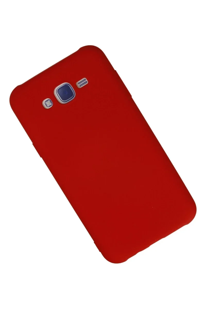 Samsung Galaxy J7 Kılıf Nano içi Kadife Silikon - Kırmızı Samsung Galaxy J7 Kılıf Nano içi Kadife Silikon - Kırmızı