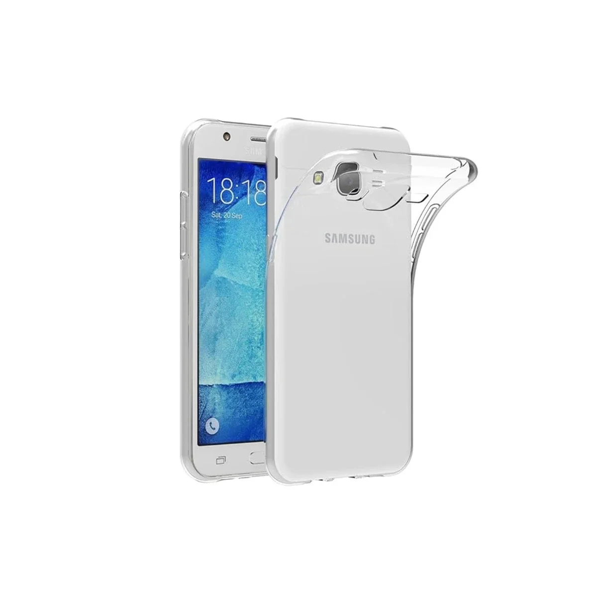 Samsung Galaxy J7 Kılıf Lüx Şeffaf Silikon Samsung Galaxy J7 Kılıf Lüx Şeffaf Silikon