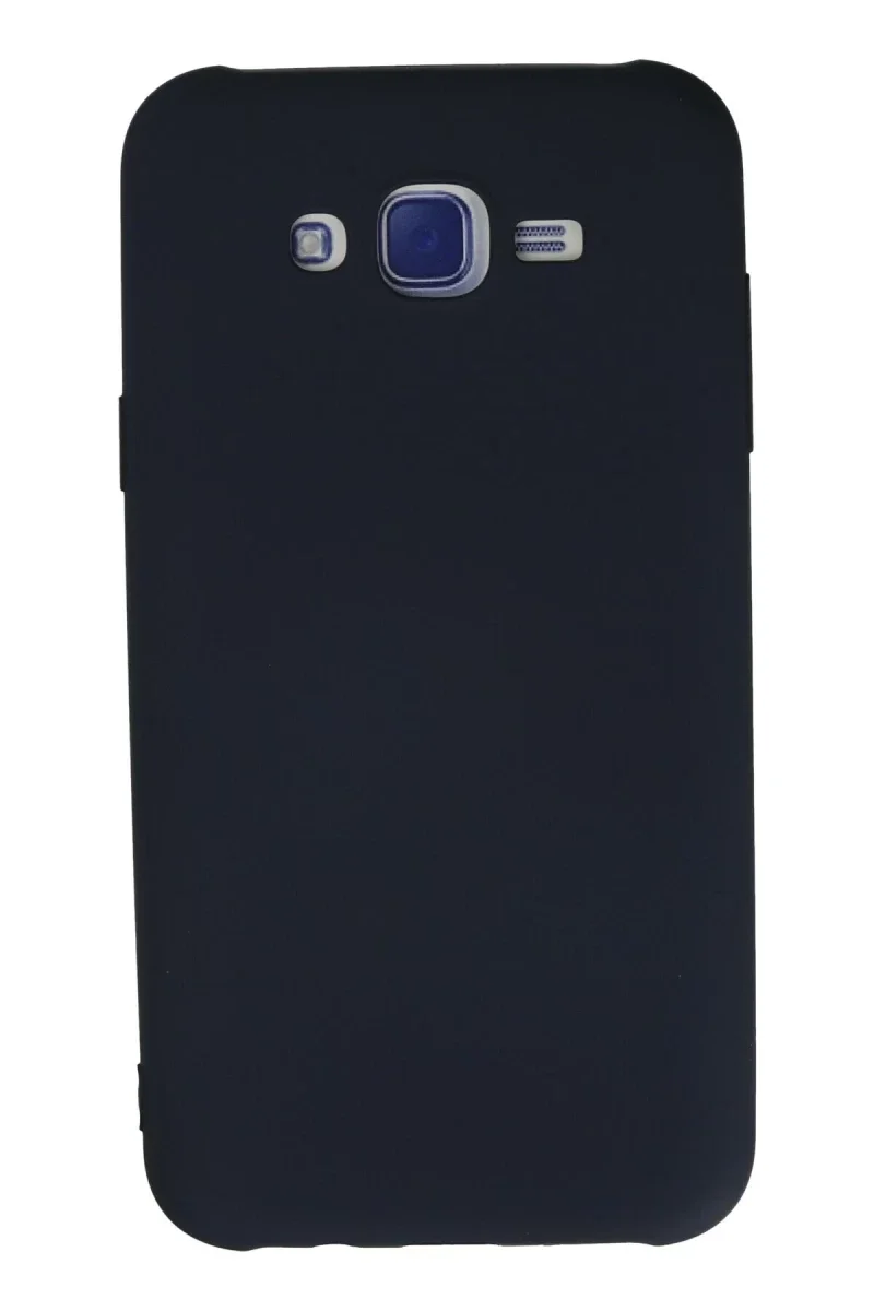 Samsung Galaxy J7 Kılıf Nano içi Kadife Silikon - Lacivert Samsung Galaxy J7 Kılıf Nano içi Kadife Silikon - Lacivert