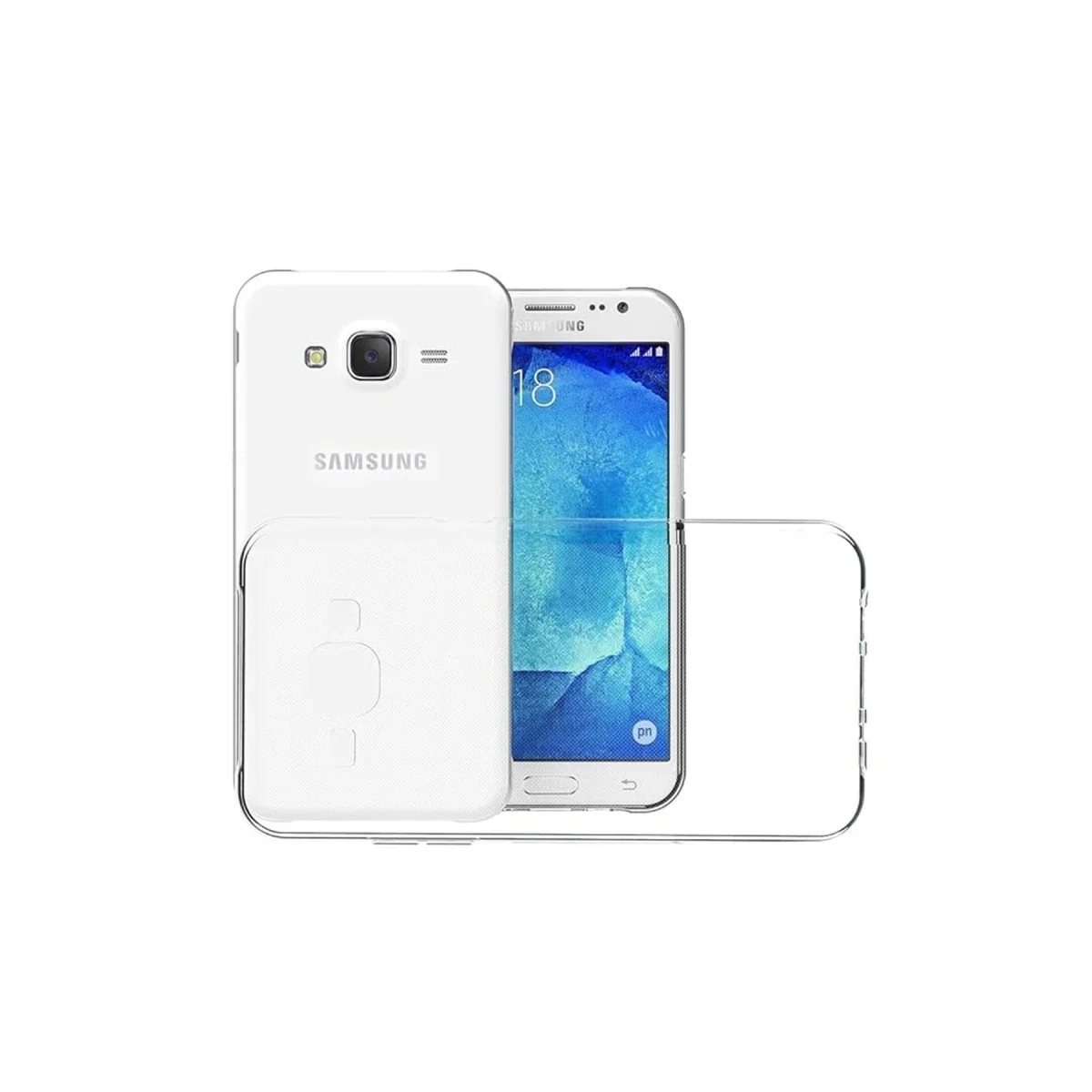 Samsung Galaxy J7 Kılıf Lüx Şeffaf Silikon Samsung Galaxy J7 Kılıf Lüx Şeffaf Silikon