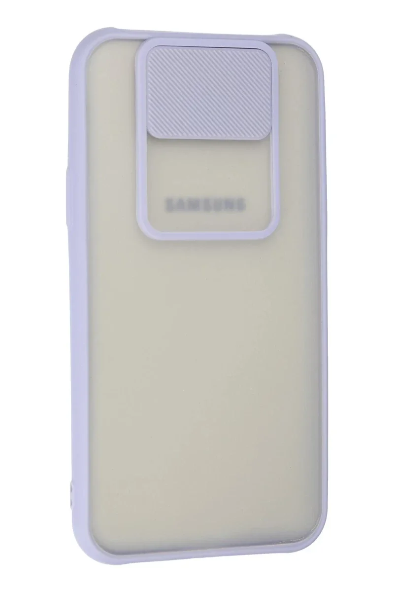 Samsung Galaxy J7 Kılıf Palm Buzlu Kamera Sürgülü Silikon - Lila Samsung Galaxy J7 Kılıf Palm Buzlu Kamera Sürgülü Silikon - Lila