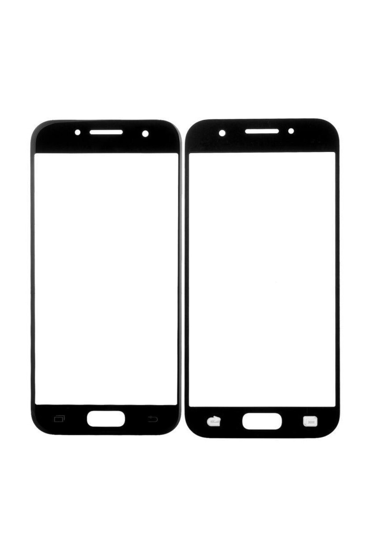 Samsung Galaxy J7 Pro J730 Okalı Ön Cam (EKRAN DEĞİLDİR) Siyah