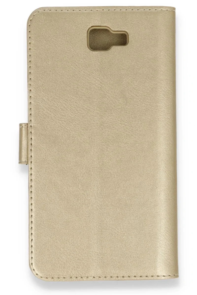 Samsung Galaxy J7 Prime Kılıf Trend S Plus Kapaklı Kılıf - Gold Fiyatı, Yorumları ve Özellikleri