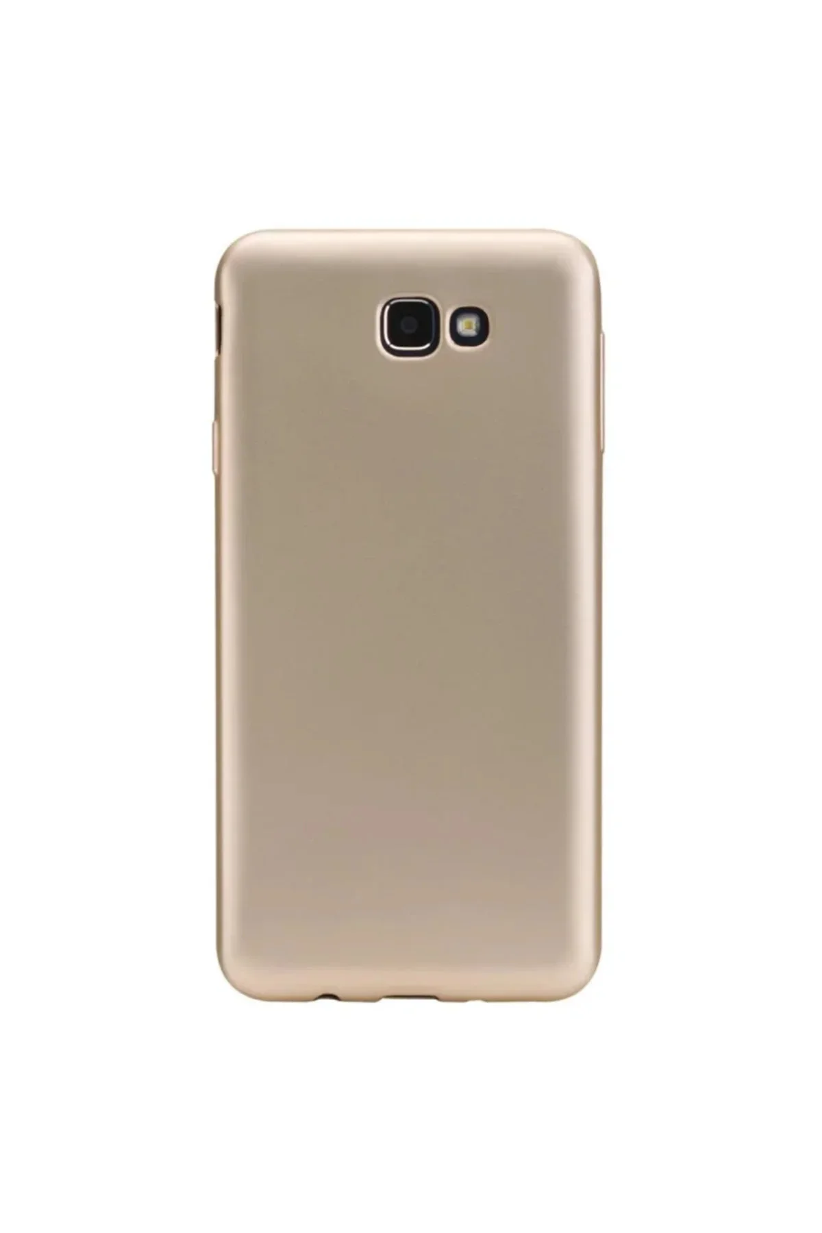 Samsung Galaxy J7 Prime Premium Silikon Kılıf Gold