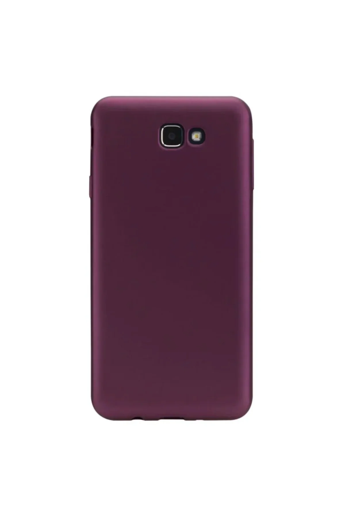 Samsung Galaxy J7 Prime Premium Silikon Kılıf Mor