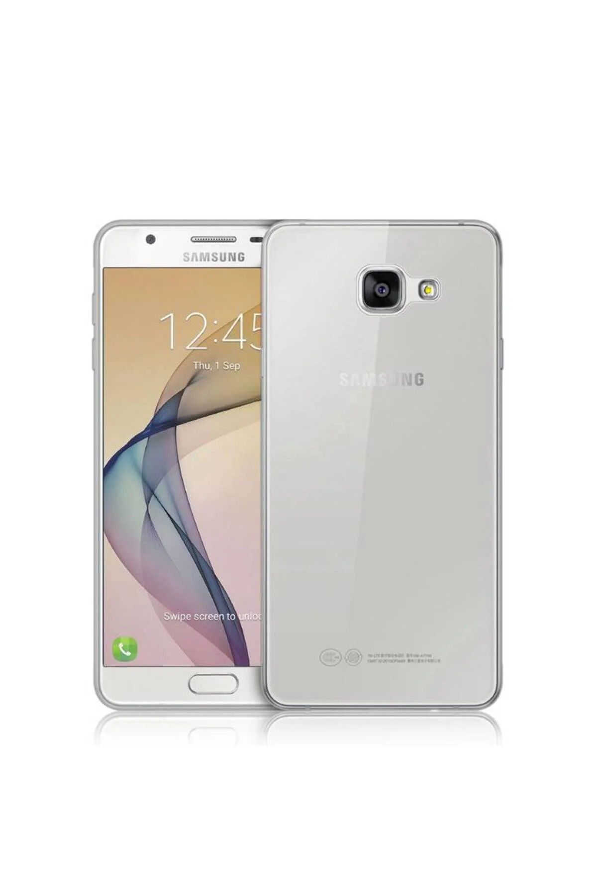 Samsung Galaxy J7 Prime 2.0 MM Korumalı Silikon Kılıf Şeffaf