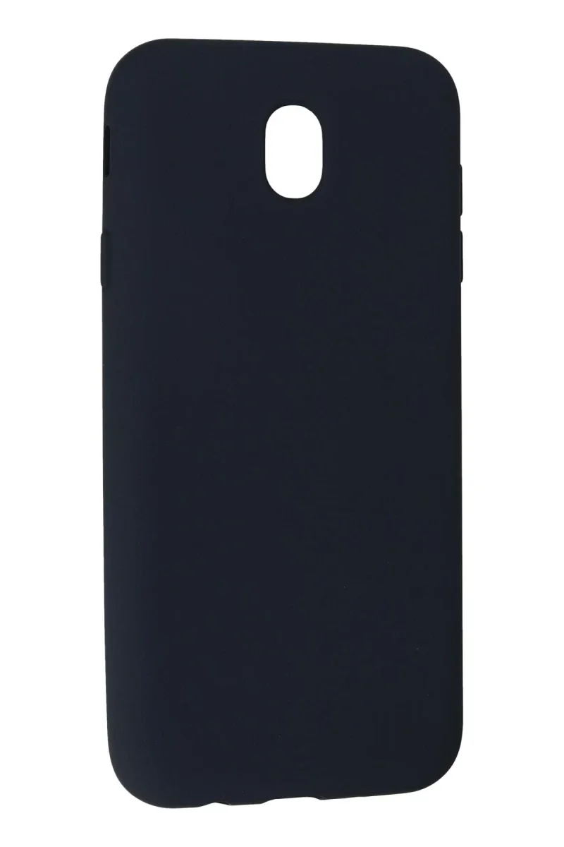 Samsung Galaxy J7 Pro / J730 Kılıf Nano içi Kadife Silikon - Lacivert