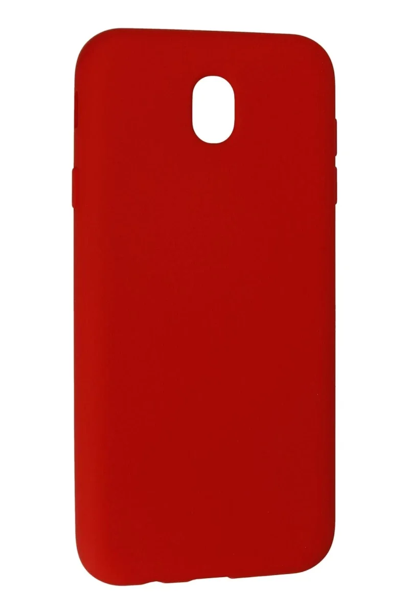 Samsung Galaxy J7 Pro / J730 Kılıf Nano içi Kadife Silikon - Kırmızı Fiyatı, Yorumları ve Özellikleri