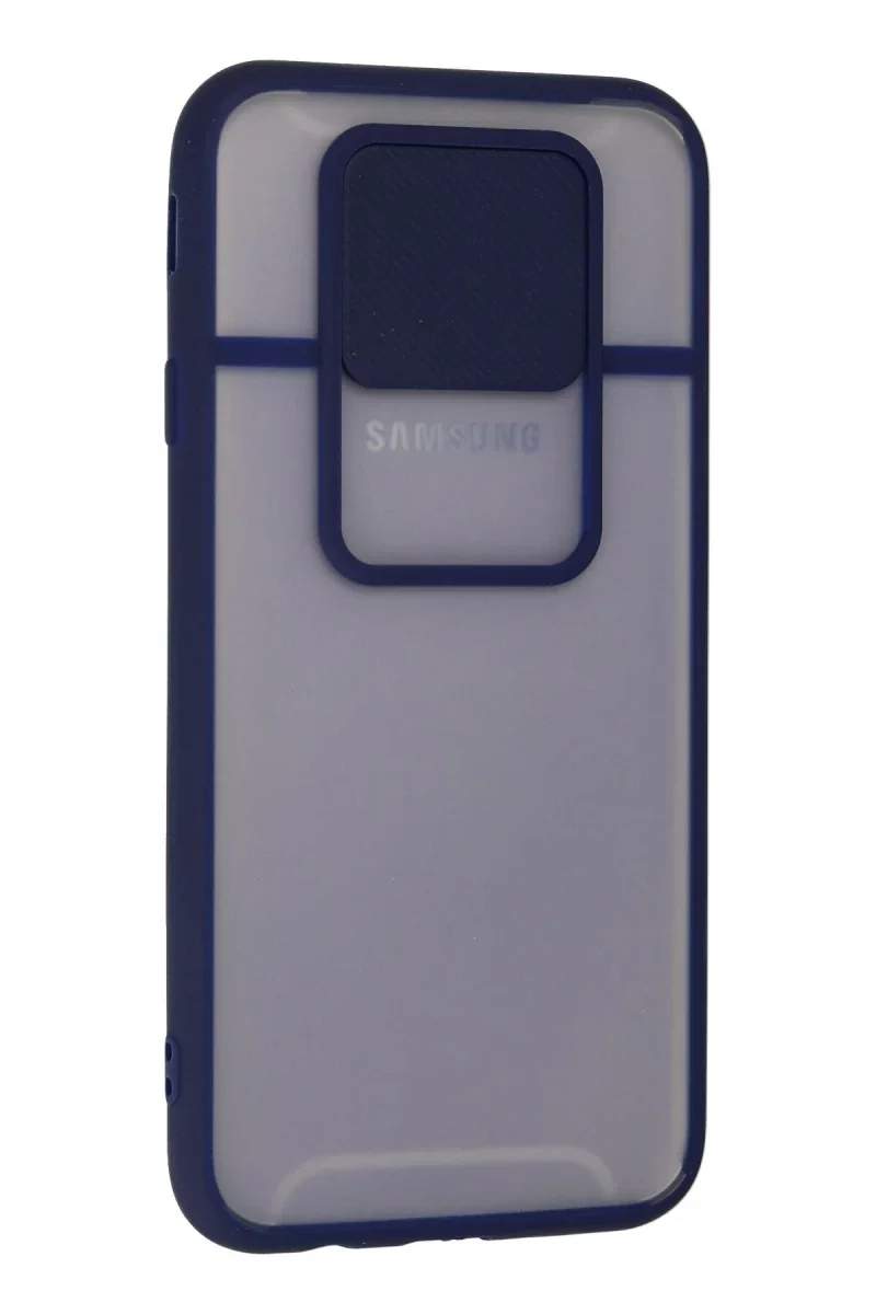 Samsung Galaxy J7 Pro / J730 Kılıf Palm Buzlu Kamera Sürgülü Silikon - Lacivert Samsung Galaxy J7 Pro / J730 Kılıf Palm Buzlu Kamera Sürgülü Silikon - Lacivert