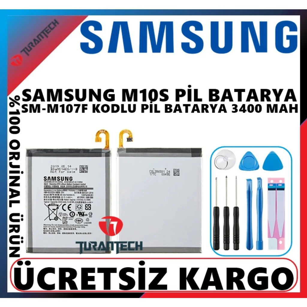 Samsung Galaxy M10S Pil Batarya Sm-M107F
