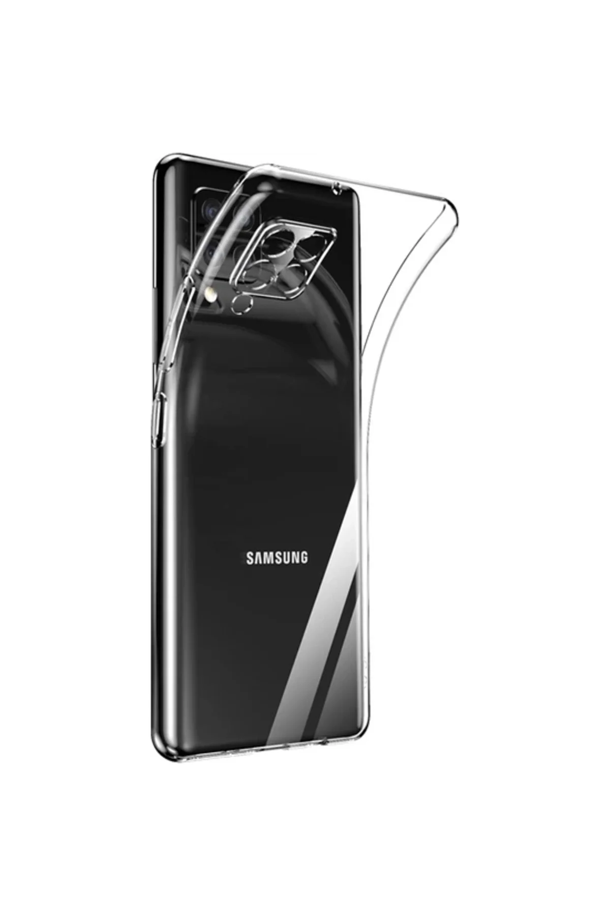 Samsung Galaxy M12 2.0 MM Korumalı Şeffaf Silikon Kılıf