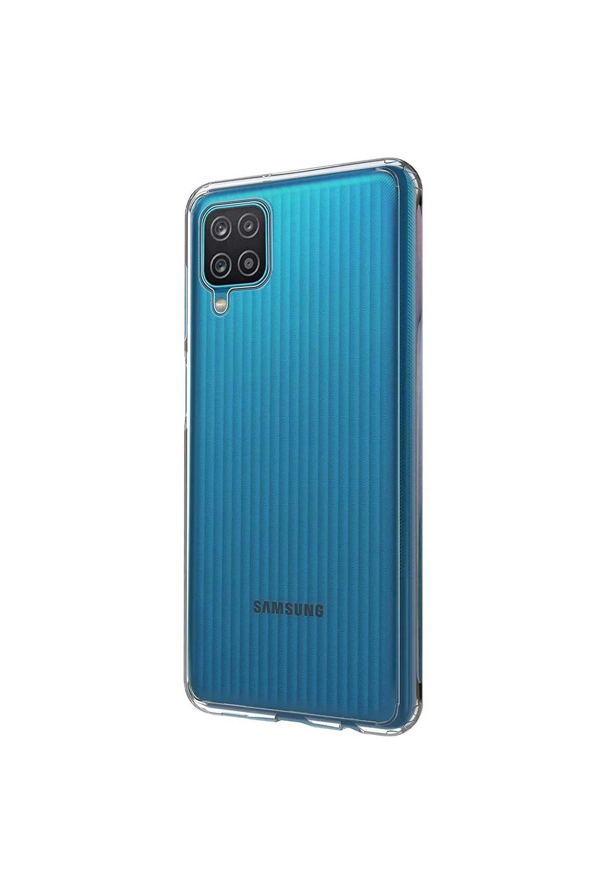 Samsung Galaxy M12 Premium Silikon Kılıf Şeffaf