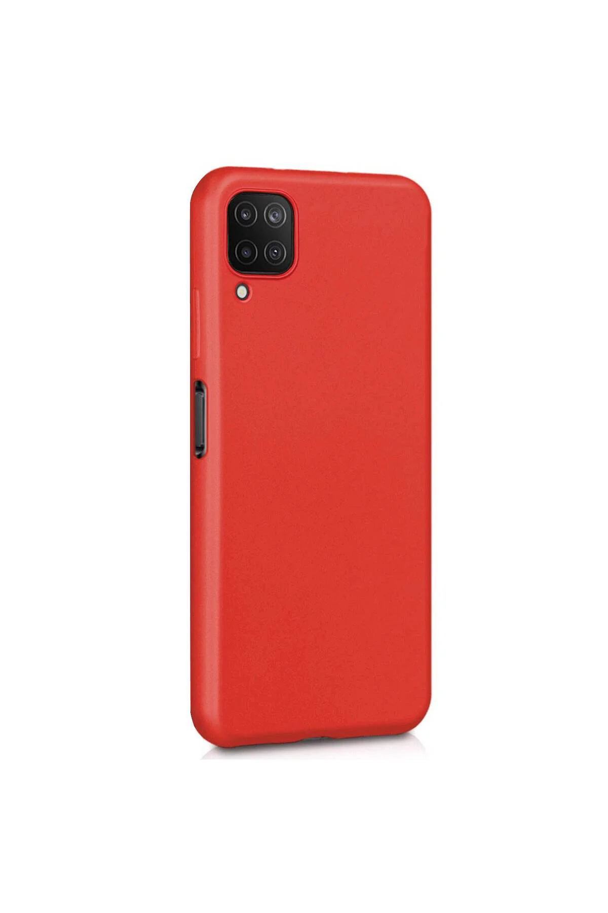 Samsung Galaxy M12 Premium Silikon Kılıf Bordo