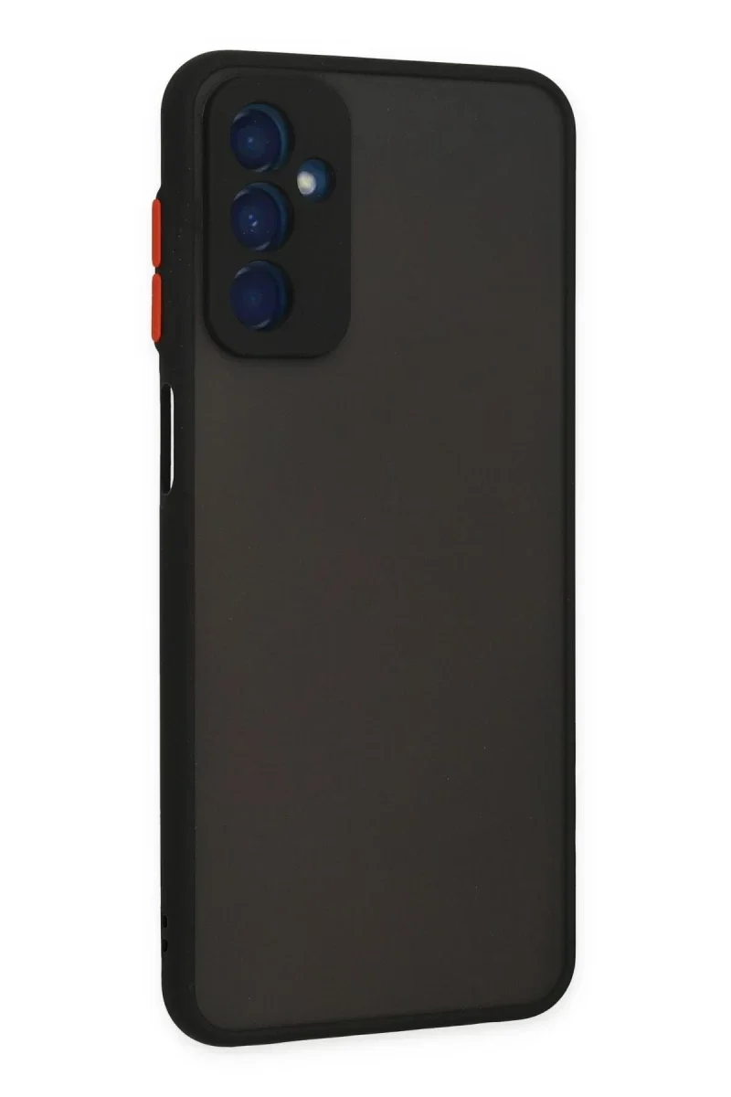 Samsung Galaxy M13 Kılıf Montreal Silikon Kapak - Siyah