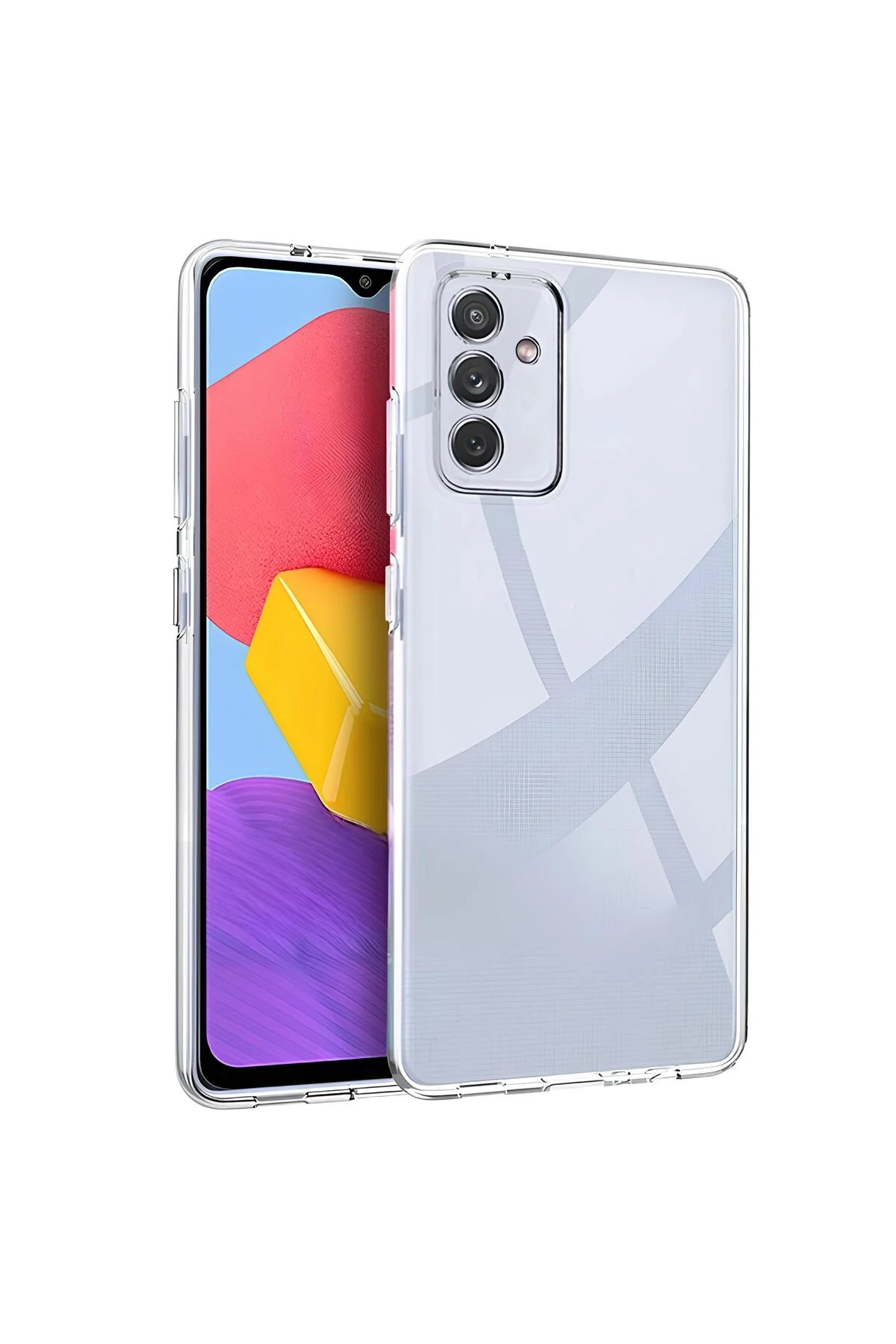 Samsung Galaxy M13 Premium Silikon Kılıf Şeffaf