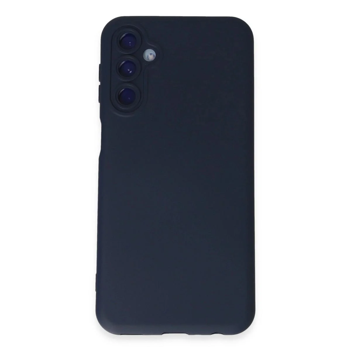 Samsung Galaxy M14 5G ile Uyumlu Nano İçi Kadife Silikon Kılıf - Lacivert Samsung Galaxy M14 5G ile Uyumlu Nano İçi Kadife Silikon Kılıf - Lacivert