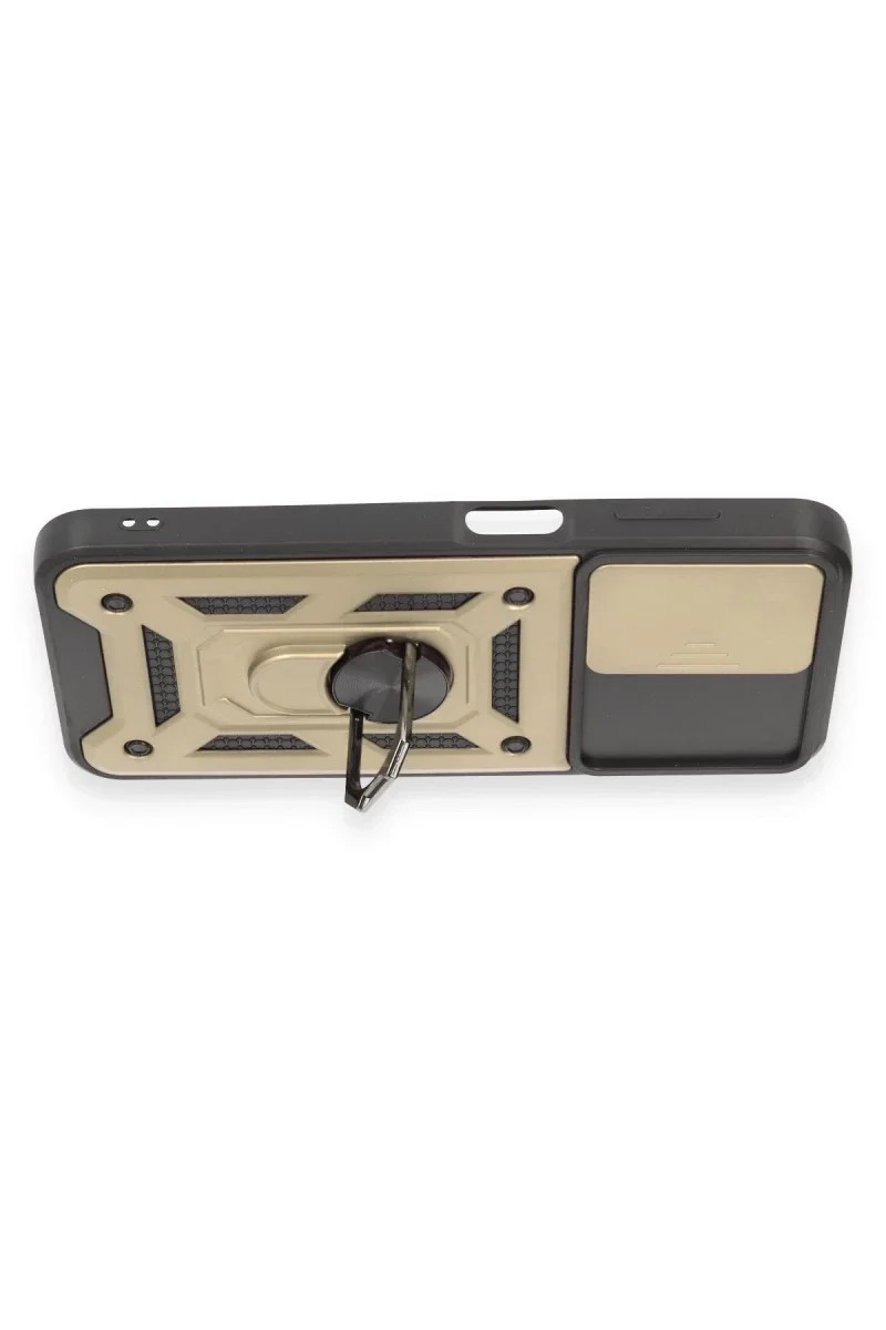 Samsung Galaxy M14 5G Kılıf Pars Lens Yüzüklü Silikon - Gold Fiyatı, Yorumları ve Özellikleri
