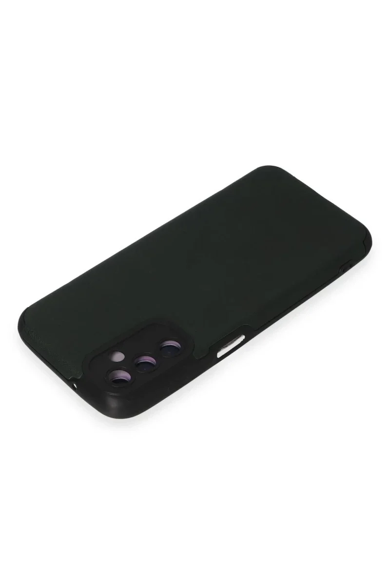 Samsung Galaxy M14 5G Kılıf Loop Deri Silikon - Yeşil Samsung Galaxy M14 5G Kılıf Loop Deri Silikon - Yeşil
