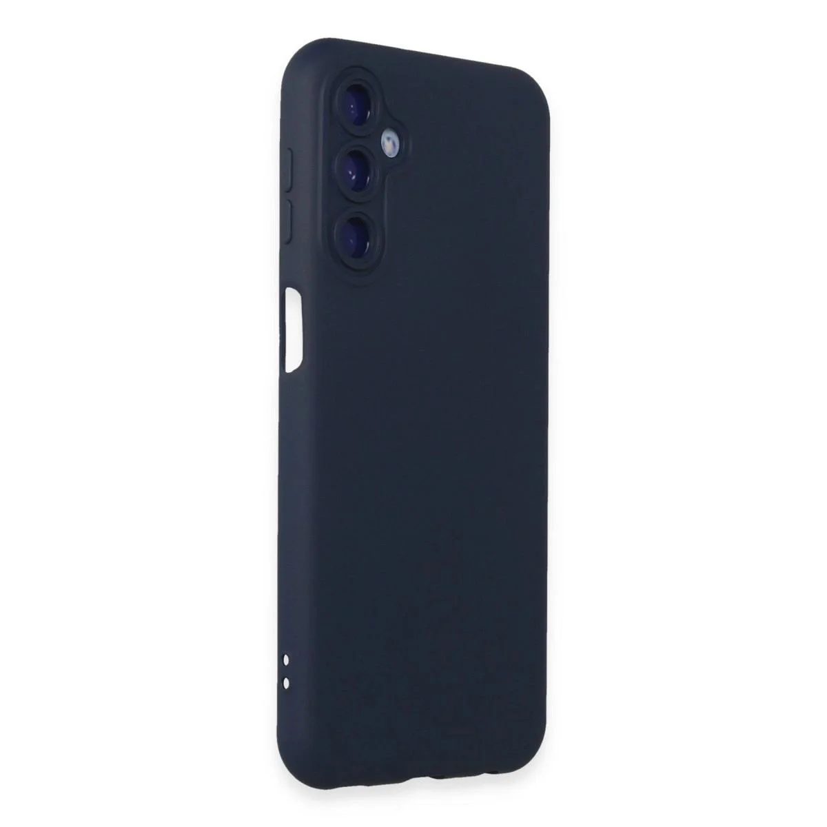 Samsung Galaxy M14 5G ile Uyumlu Nano İçi Kadife Silikon Kılıf - Lacivert Samsung Galaxy M14 5G ile Uyumlu Nano İçi Kadife Silikon Kılıf - Lacivert