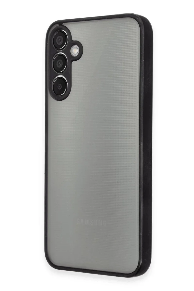 Samsung Galaxy M15 Kılıf Montreal Silikon Kapak - Siyah