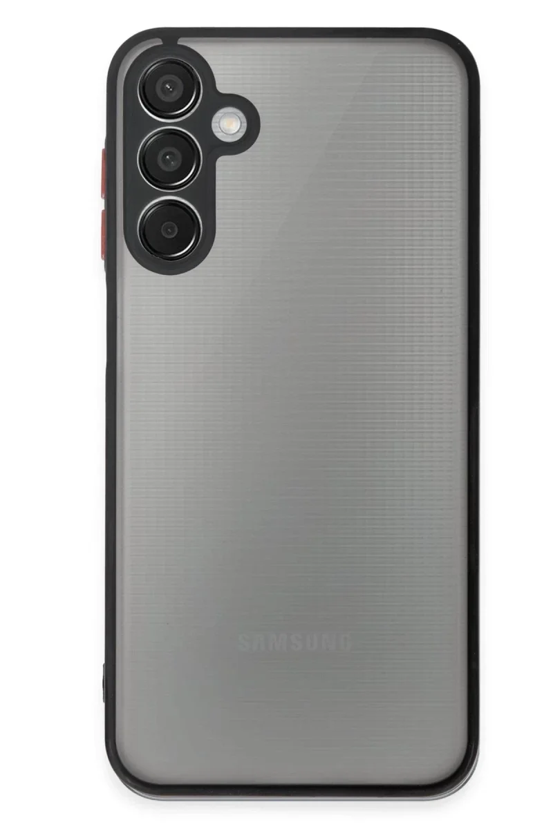 Samsung Galaxy M15 Kılıf Montreal Silikon Kapak - Siyah