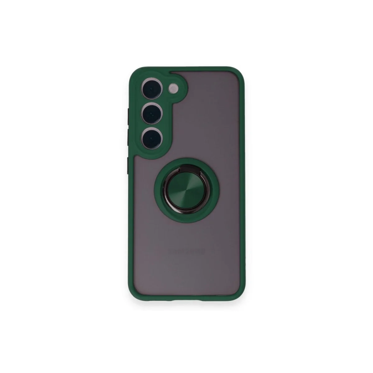 Samsung Galaxy M15 Kılıf Montreal Yüzüklü Silikon Kapak - Yeşil Samsung Galaxy M15 Kılıf Montreal Yüzüklü Silikon Kapak - Yeşil