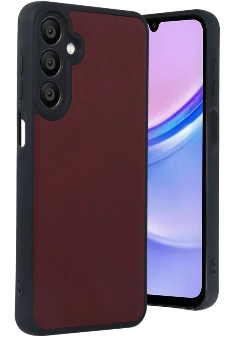 Samsung Galaxy M15 Kılıf Aras Deri Kapak - Bordo Fiyatı, Yorumları ve Özellikleri