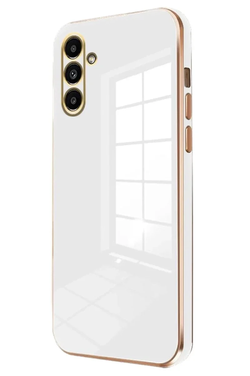 Samsung Galaxy M15 Kılıf Volet Silikon - Beyaz Fiyatı, Yorumları ve Özellikleri