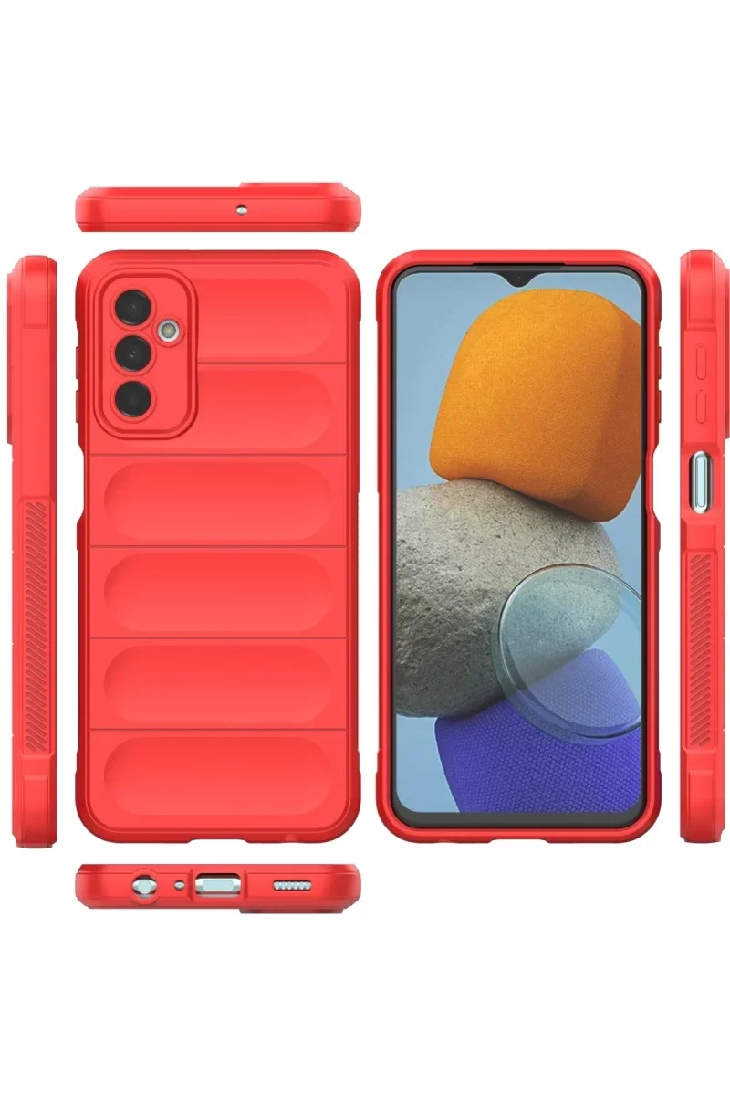 Samsung Galaxy M23 Kılıf Optimum Silikon - Kırmızı