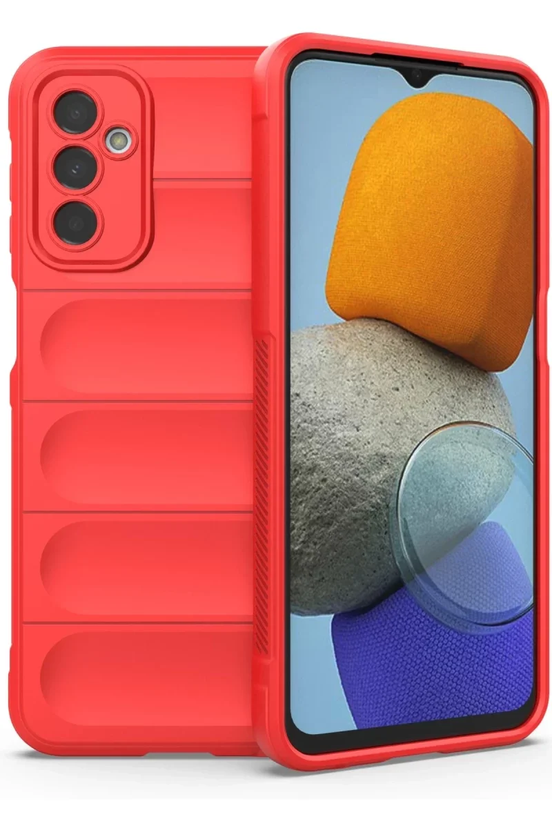 Samsung Galaxy M23 Kılıf Optimum Silikon - Kırmızı