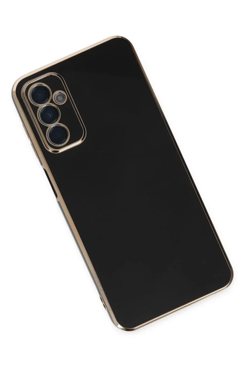 Samsung Galaxy M23 Kılıf Volet Silikon - Siyah Samsung Galaxy M23 Kılıf Volet Silikon - Siyah