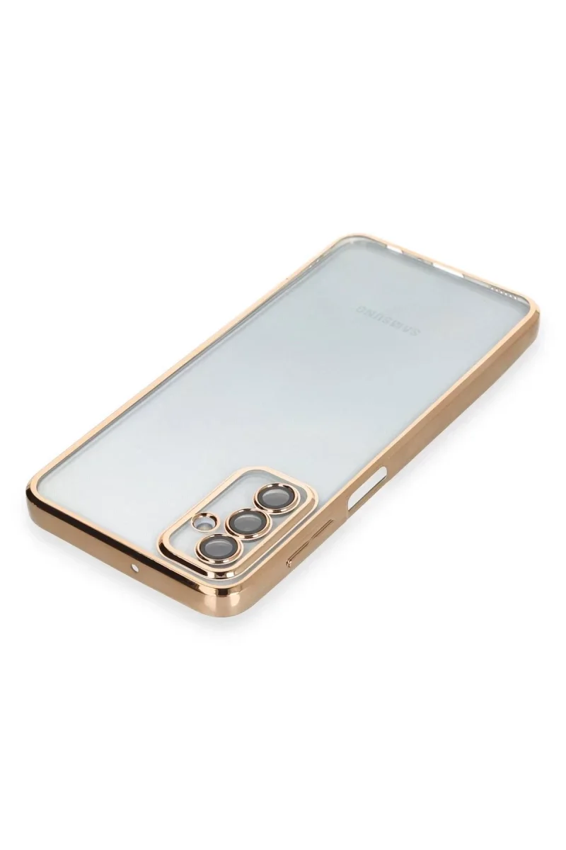 Samsung Galaxy M23 Kılıf Razer Lensli Silikon - Gold Fiyatı, Yorumları ve Özellikleri