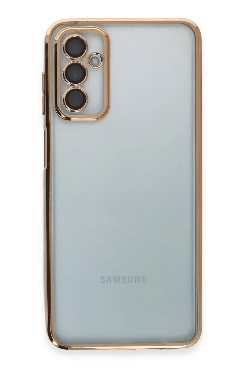 Samsung Galaxy M23 Kılıf Razer Lensli Silikon - Gold Fiyatı, Yorumları ve Özellikleri