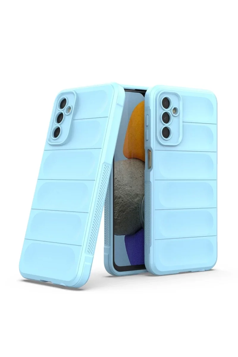 Samsung Galaxy M23 Kılıf Optimum Silikon - Sky Blue Samsung Galaxy M23 Kılıf Optimum Silikon - Sky Blue