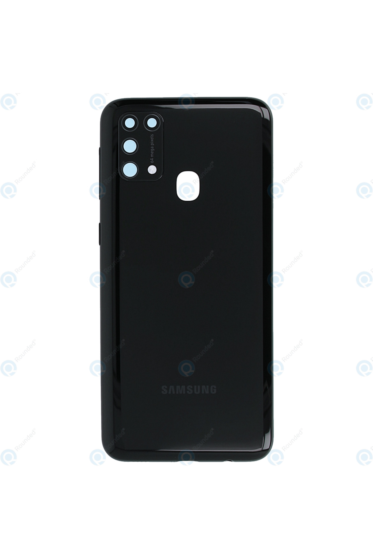 Samsung Galaxy M31 Kasa Kapak + Yan Tuşlar SM-M215F KAMERA LENSİ HARİÇ Siyah