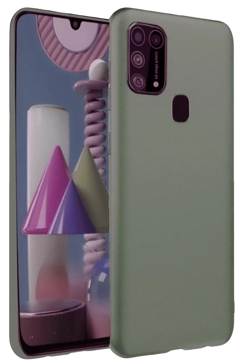 Samsung Galaxy M31 Kılıf Nano içi Kadife Silikon - Koyu Yeşil Fiyatı, Yorumları ve Özellikleri