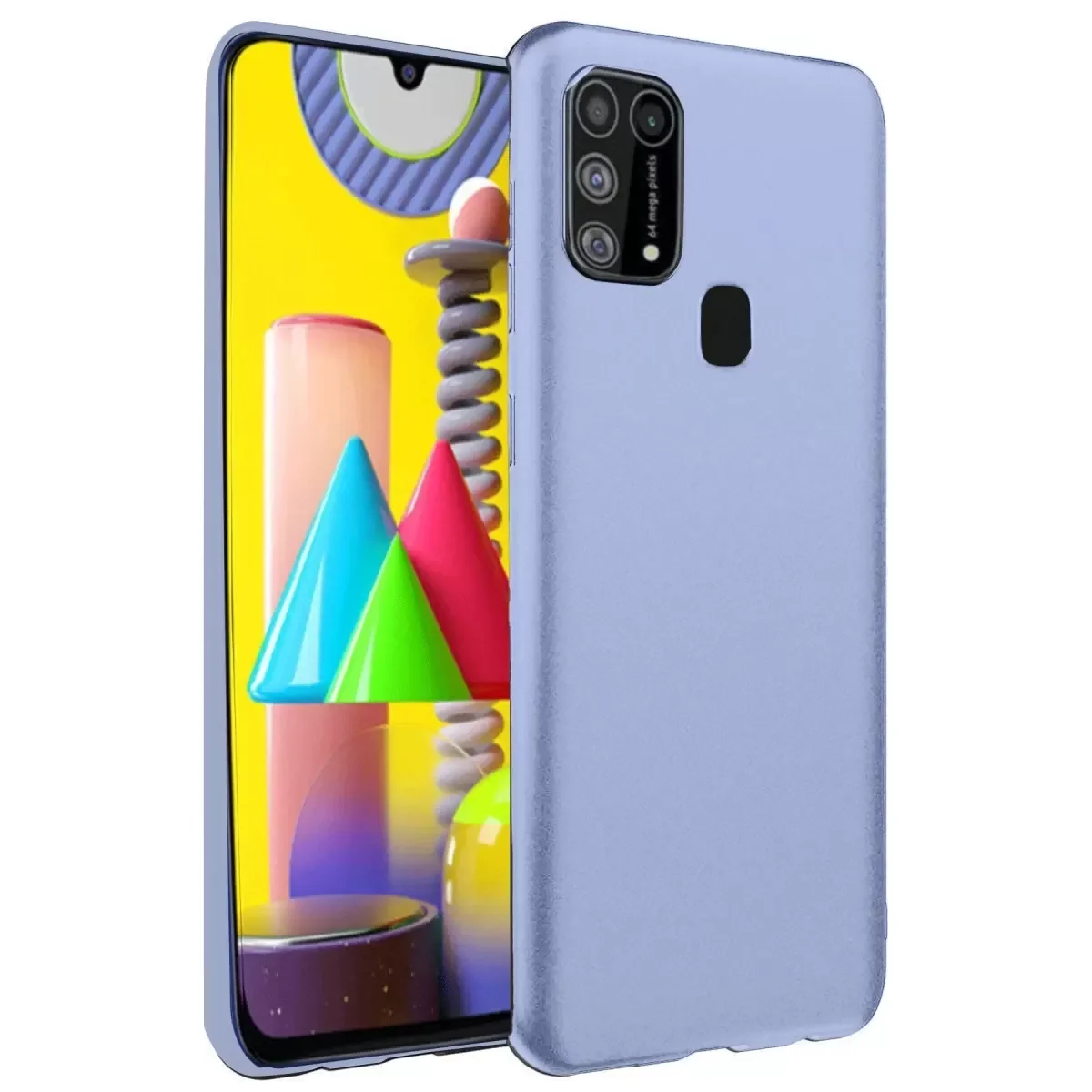 Samsung Galaxy M31 Kılıf Nano içi Kadife Silikon - Lila Fiyatı, Yorumları ve Özellikleri