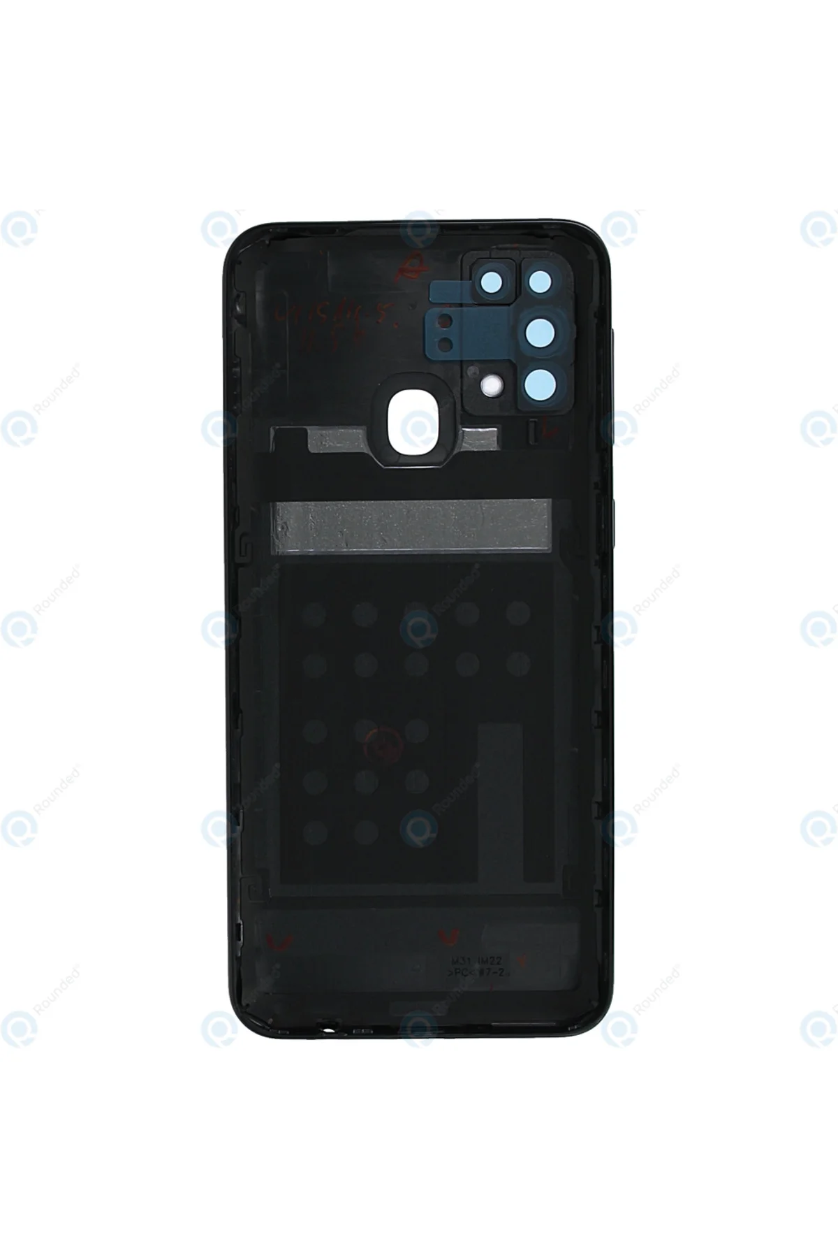 Samsung Galaxy M31 Kasa Kapak + Yan Tuşlar SM-M215F KAMERA LENSİ HARİÇ Siyah